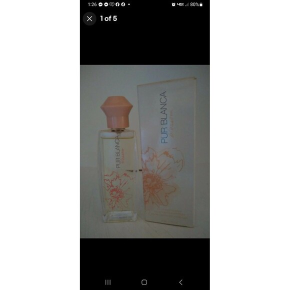 fragrance spray 1.7 Oz New Avon Pur Blanca Blossom Eau De Toilette Spray - Picture 3 of 7